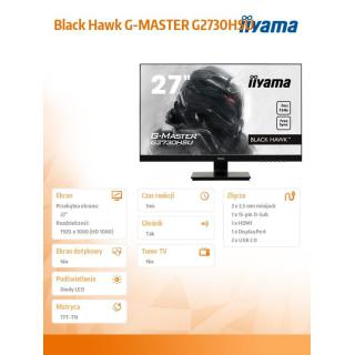 Monitor 27 G2730HSU-B1 TN,FHD 75Hz,HDMI,DP,USB, 1MS,