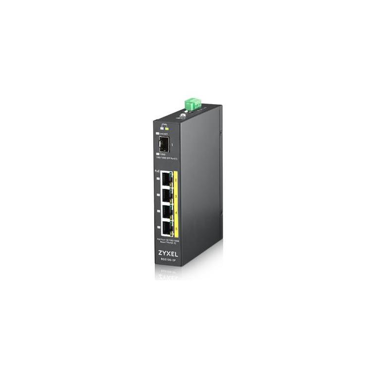 RGS100-5P Switch Unmanaged PoE SFP