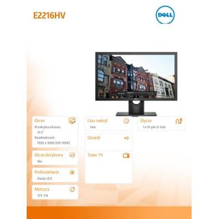 Monitor E2216HV 21,5 cali LED TN Full HD (1920 x1080)...