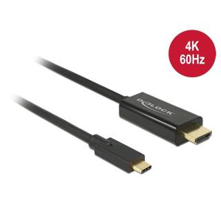 Kabel USB-C - HDMI M/M 1m (tryb alternatywny DP) 4K 30 Hz...