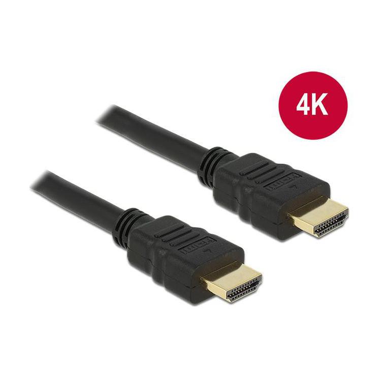 Kabel HDMI-HDMI v1.4 High Speed Ethernet 1.5m czarny