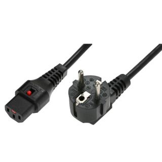 Kabel połączeniowy zasilający blokada IEC LOCK 3x1mm2...