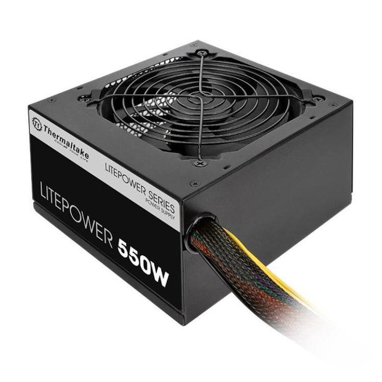 Litepower II Black 550W (Active PFC, 2xPEG, 120mm, Single Rail)