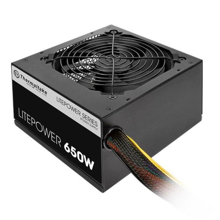 Litepower II Black 650W (Active PFC, 2xPEG, 120mm, Single Rail)