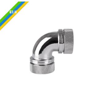 Pacific G1/4 x 16mm 90 złączka adapter kątowy - Chrome