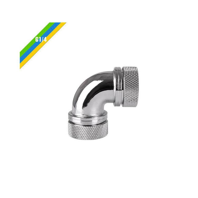 Pacific G1/4 x 16mm 90 złączka adapter kątowy - Chrome