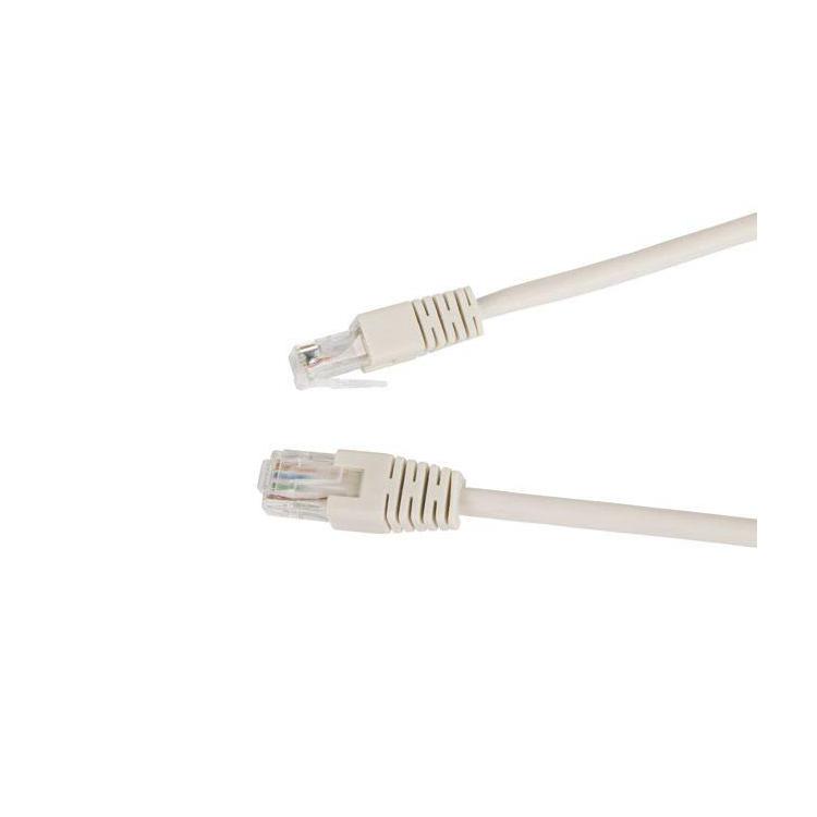 Patch cord Kat.6 UTP 0.25m szary