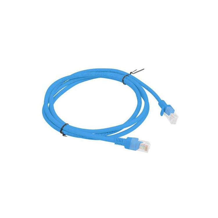 PATCHCORD KAT.5E FTP 1.5M NIEBIESKI FLUKE PASSED LANBERG