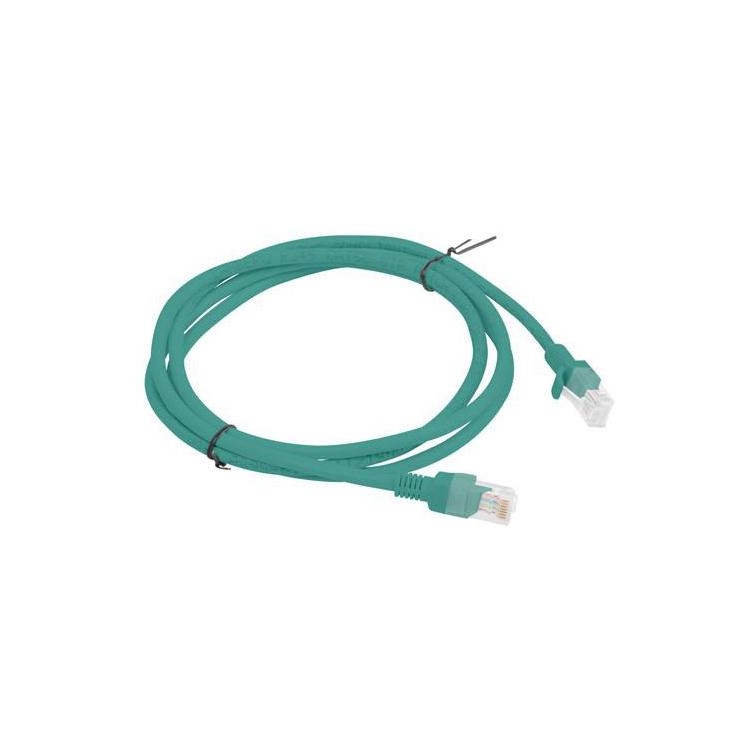 PATCHCORD KAT.5E FTP 1.5M ZIELONY FLUKE PASSED LANBERG