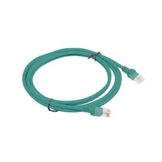 PATCHCORD KAT.5E FTP 2M ZIELONY FLUKE PASSED LANBERG