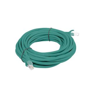 PATCHCORD KAT.5E FTP 10M ZIELONY FLUKE PASSED LANBERG