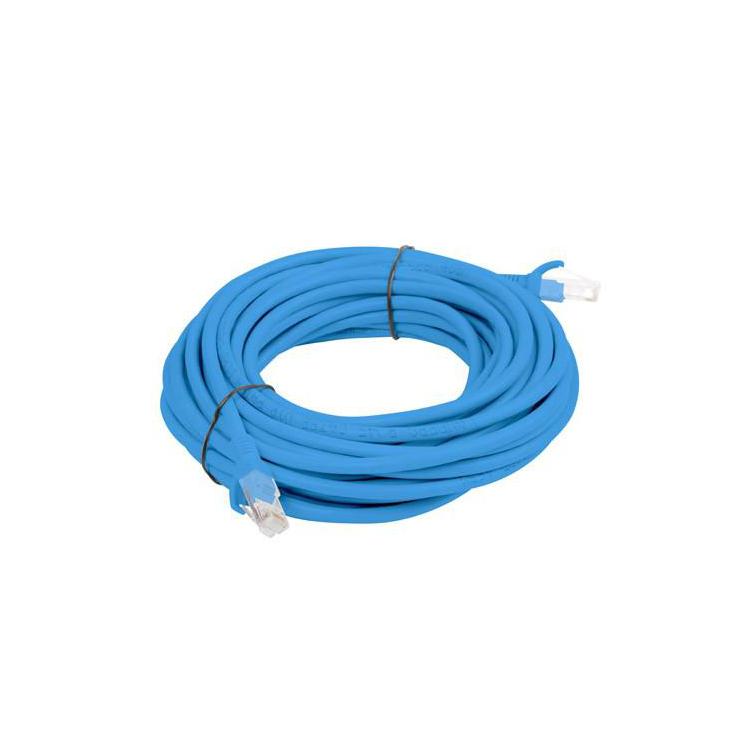 PATCHCORD KAT.5E FTP 15M NIEBIESKI FLUKE PASSED LANBERG