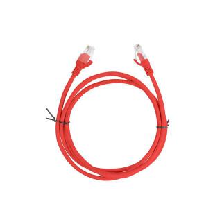 PATCHCORD KAT.5E 1.5M CZERWONY FLUKE PASSED LANBERG