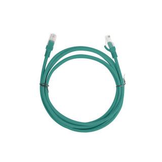 PATCHCORD KAT.5E 2M ZIELONY FLUKE PASSED LANBERG