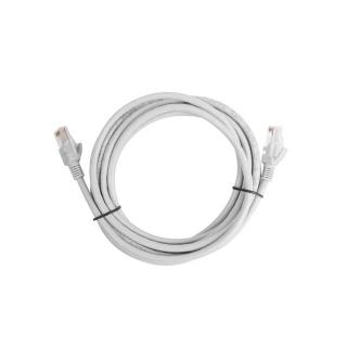 Patchcord kat.5e 3.0M UTP szary