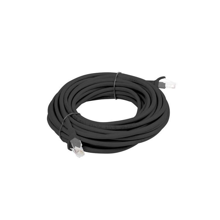 PATCHCORD KAT.5E 5M CZARNY FLUKE PASSED LANBERG