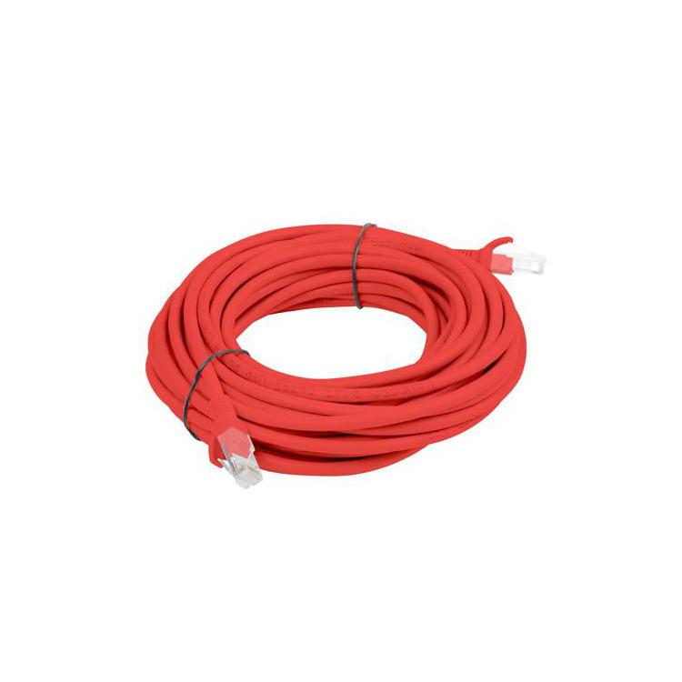 PATCHCORD KAT.5E 5M CZERWONY FLUKE PASSED LANBERG