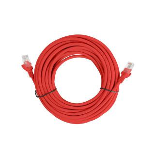 PATCHCORD KAT.5E 5M CZERWONY FLUKE PASSED LANBERG