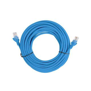 PATCHCORD KAT.5E 15M NIEBIESKI FLUKE PASSED LANBERG