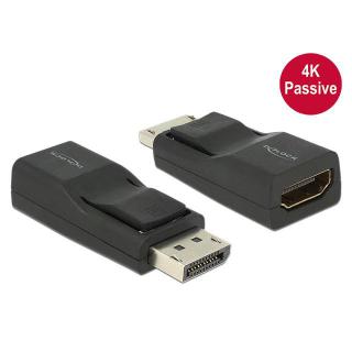 Adapter Displayport 1.2 (M) - HDMI(F) 4K czarny