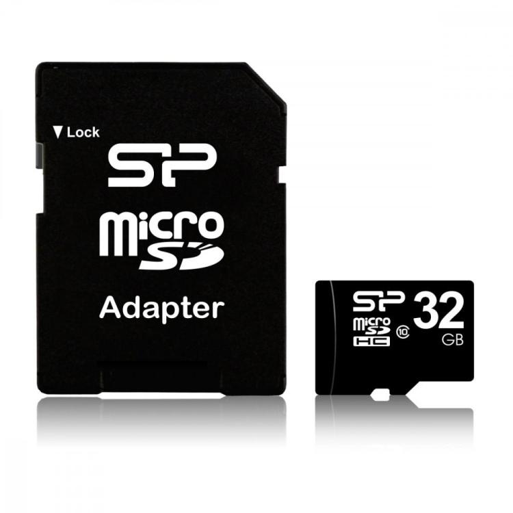 Karta pamięci microSDHC 32GB CLASS 10 + adapter