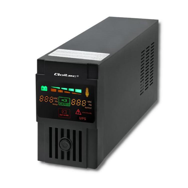 Zasilacz awaryjny UPS MONOLITH | 600VA | 360W | LCD | USB