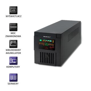 Zasilacz awaryjny UPS MONOLITH | 1000VA | 600W | LCD | USB