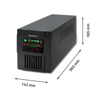 Zasilacz awaryjny UPS MONOLITH | 1000VA | 600W | LCD | USB