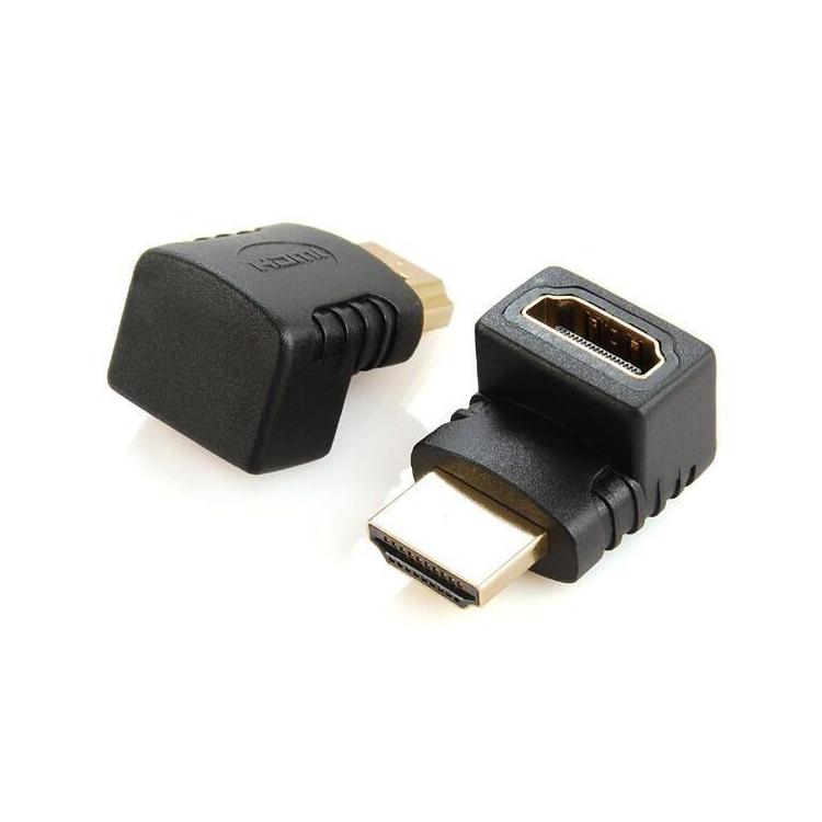 Adapter HDMI kątowy 270 męski-żeński