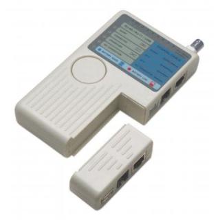 Tester okablowania RJ11 /RJ45/USB/BNC