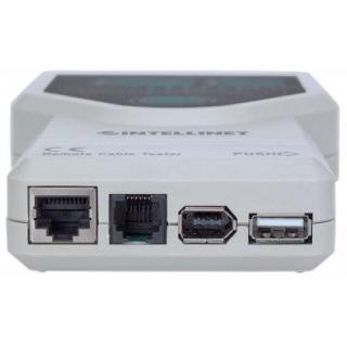 Tester okablowania 5-W-1 RJ11/RJ45/USB/1394/BNC