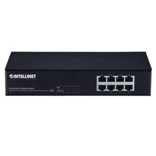 Switch Ethernet 8x10/100 Mb/s RJ45 PoE/PoE+ Desktopendspan