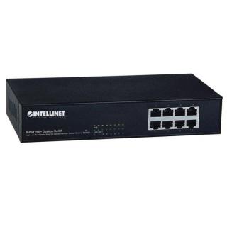 Switch Ethernet 8x10/100 Mb/s RJ45 PoE/PoE+ Desktopendspan