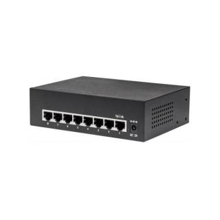 Switch Gigabit 8x10/100/1000 RJ45 PoE+ 60W VLAV