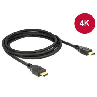 Kabel HDMI-HDMI 4K Ethernet 2m czarny