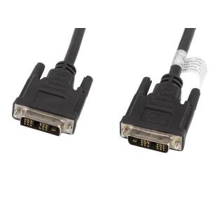 Kabel DVI-D(18+1) - DVI -D(18+1) M/M 1.8M czarny