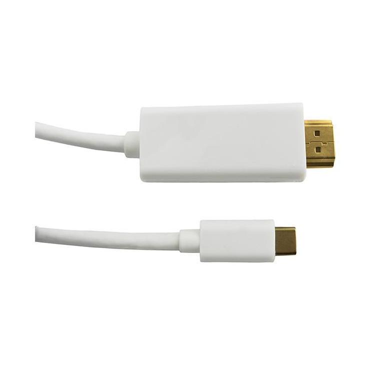 Kabel DisplayPort Alternate mode | USB 3.1 typC męski / HDMI męski | 4Kx2K | 2m