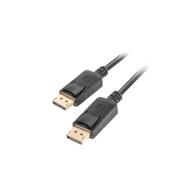 Kabel DisplayPort M/M 4K 1M czarny