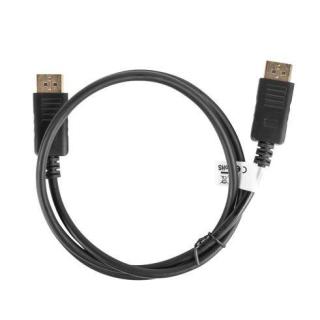 Kabel DisplayPort M/M 4K 1M czarny