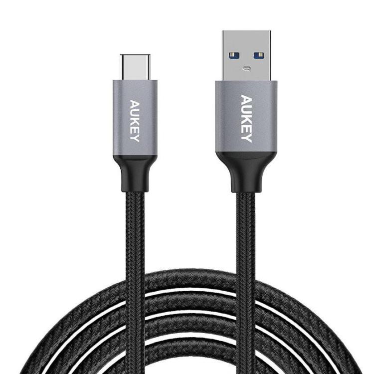 CB-CD3 nylonowy kabel Quick Charge USB C-USB 3.0 | 2m | 5 Gbps | 3A | 60W PD | 20V