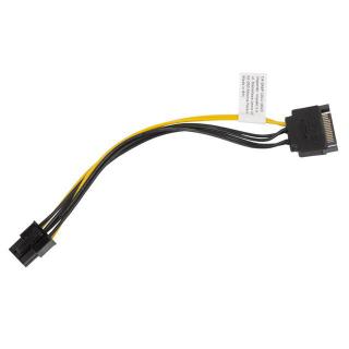 Kabel SATA zasilający - PCI Express 6Pin 20cm