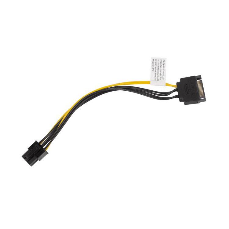 Kabel SATA zasilający - PCI Express 6Pin 20cm