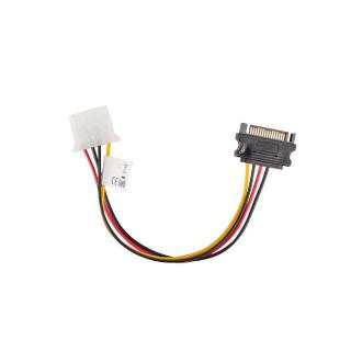 Kabel SATA zasilający - Molex M/F 15cm