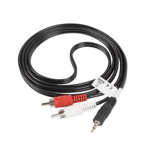 Kabel Minijack - 2x Chinch M/M 1.5M