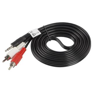 Kabel Minijack - 2x Chinch M/M 2M