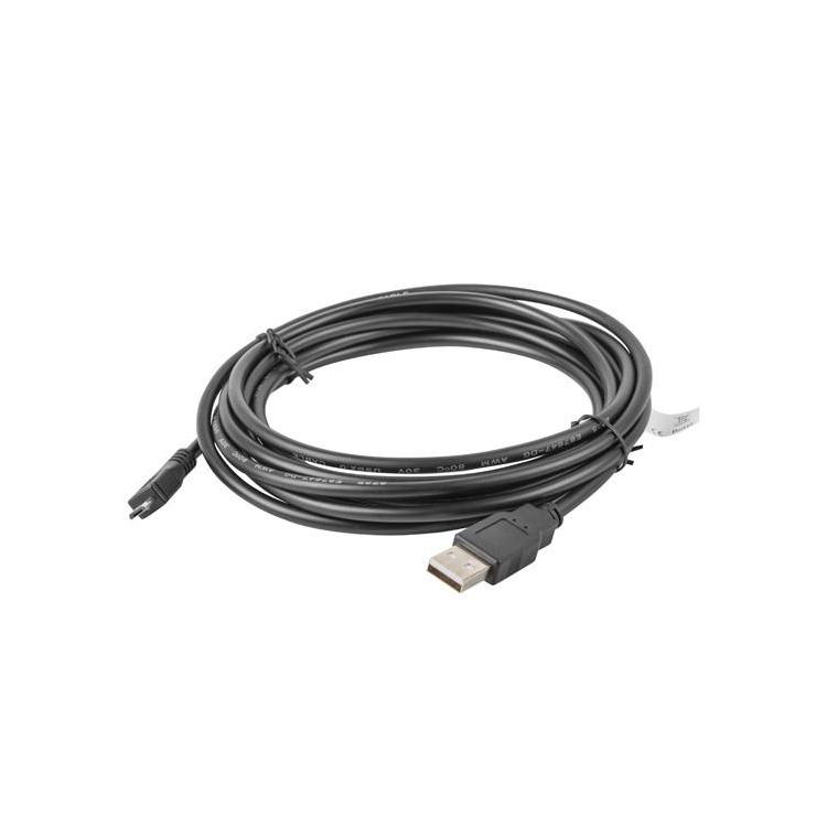 Kabel USB 2.0 micro AM-MBM5P 3M czarny