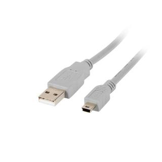 Kabel USB 2.0 mini AM-BM5P 1.8M szary (CANON)