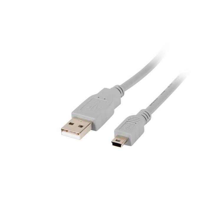 Kabel USB 2.0 mini AM-BM5P 1.8M szary (CANON)