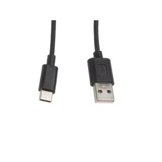 Kabel USB-C - USB-A M/M 1M 2.0 czarny