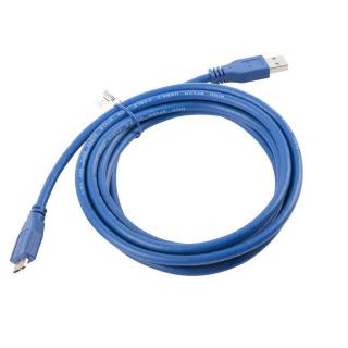 Kabel USB 3.0 micro AM-MBM5P 3M niebieski